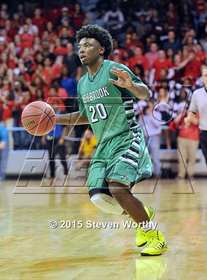 Thumbnail 3 in Terry Sanford vs. Ashbrook (NCHSAA 3A Final) photogallery.