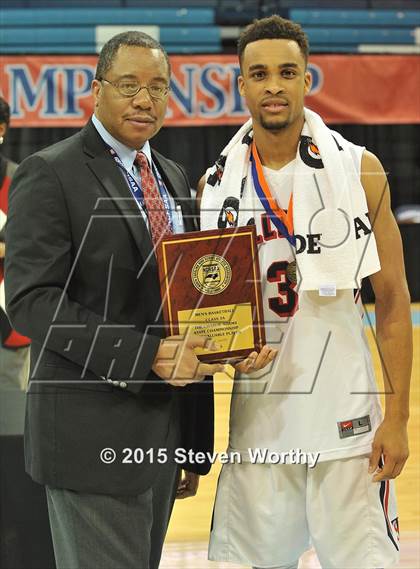 Thumbnail 1 in Terry Sanford vs. Ashbrook (NCHSAA 3A Final) photogallery.