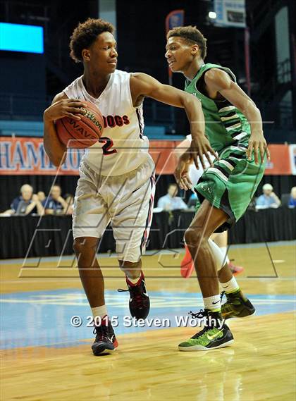 Thumbnail 2 in Terry Sanford vs. Ashbrook (NCHSAA 3A Final) photogallery.