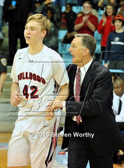 Thumbnail 2 in Terry Sanford vs. Ashbrook (NCHSAA 3A Final) photogallery.