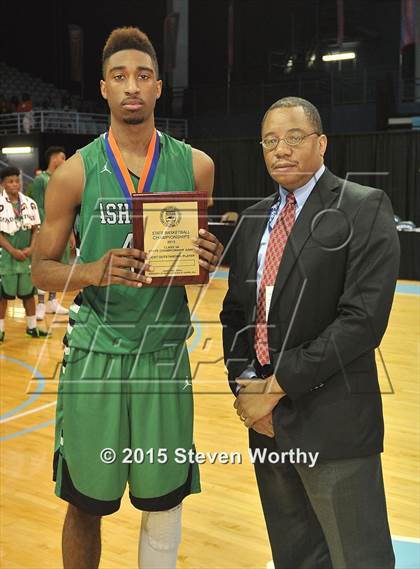 Thumbnail 2 in Terry Sanford vs. Ashbrook (NCHSAA 3A Final) photogallery.