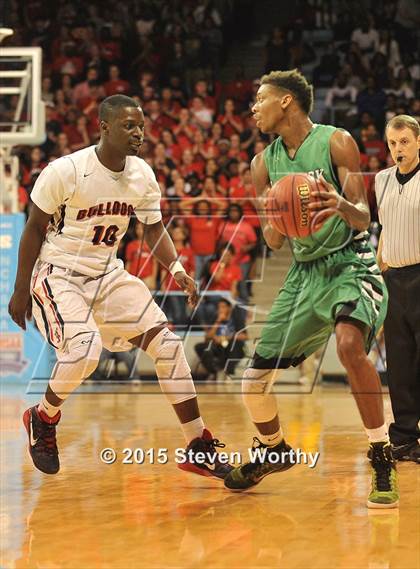 Thumbnail 2 in Terry Sanford vs. Ashbrook (NCHSAA 3A Final) photogallery.
