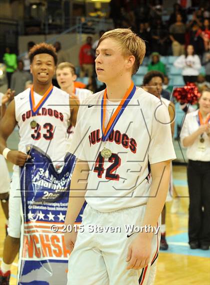 Thumbnail 2 in Terry Sanford vs. Ashbrook (NCHSAA 3A Final) photogallery.
