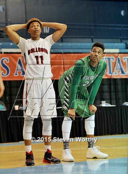 Thumbnail 3 in Terry Sanford vs. Ashbrook (NCHSAA 3A Final) photogallery.