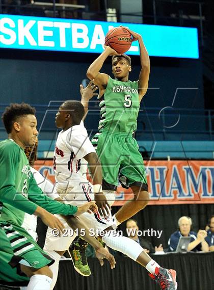 Thumbnail 3 in Terry Sanford vs. Ashbrook (NCHSAA 3A Final) photogallery.