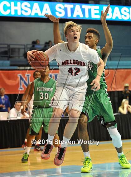 Thumbnail 1 in Terry Sanford vs. Ashbrook (NCHSAA 3A Final) photogallery.