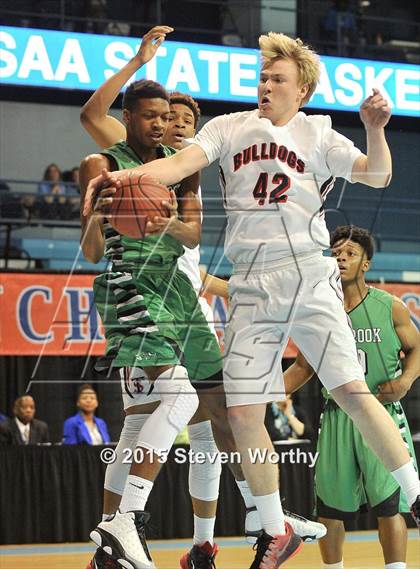 Thumbnail 1 in Terry Sanford vs. Ashbrook (NCHSAA 3A Final) photogallery.