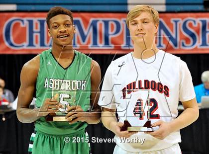 Thumbnail 3 in Terry Sanford vs. Ashbrook (NCHSAA 3A Final) photogallery.