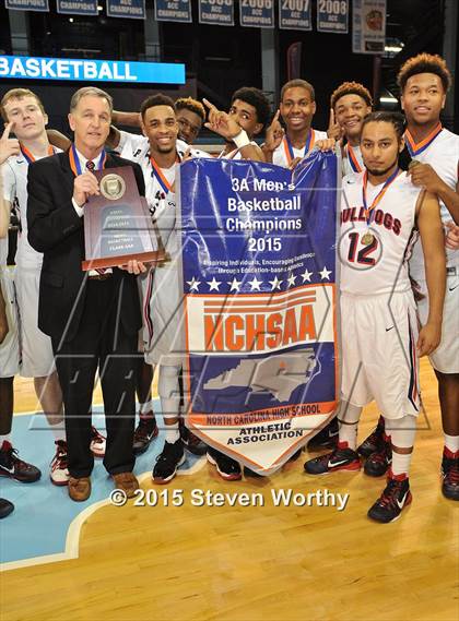 Thumbnail 3 in Terry Sanford vs. Ashbrook (NCHSAA 3A Final) photogallery.