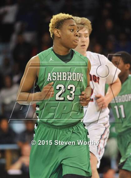 Thumbnail 1 in Terry Sanford vs. Ashbrook (NCHSAA 3A Final) photogallery.