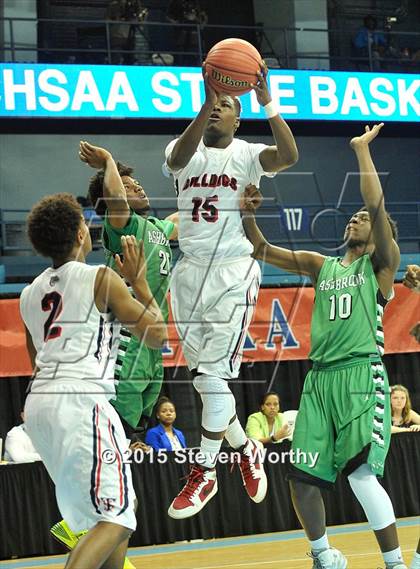 Thumbnail 2 in Terry Sanford vs. Ashbrook (NCHSAA 3A Final) photogallery.
