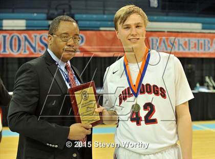 Thumbnail 3 in Terry Sanford vs. Ashbrook (NCHSAA 3A Final) photogallery.