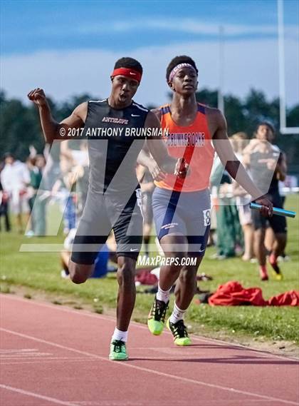 Thumbnail 3 in CVC Finals (Boys Hurdles, Relays, and Sprints) photogallery.