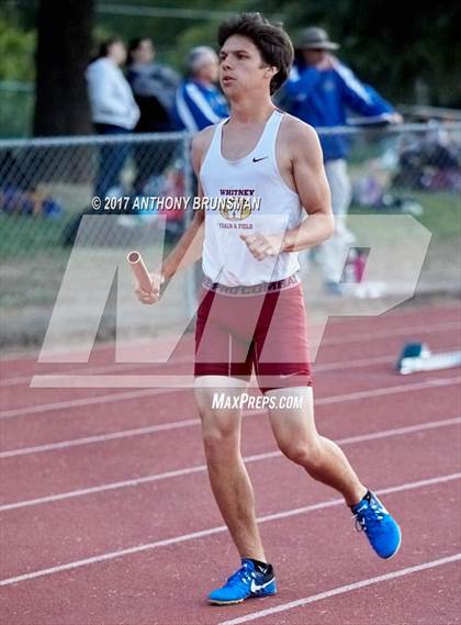 Thumbnail 3 in CVC Finals (Boys Hurdles, Relays, and Sprints) photogallery.