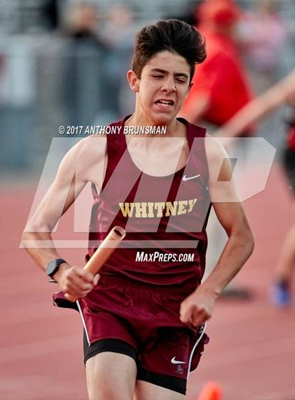 Thumbnail 2 in CVC Finals (Boys Hurdles, Relays, and Sprints) photogallery.