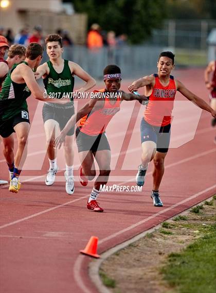 Thumbnail 1 in CVC Finals (Boys Hurdles, Relays, and Sprints) photogallery.