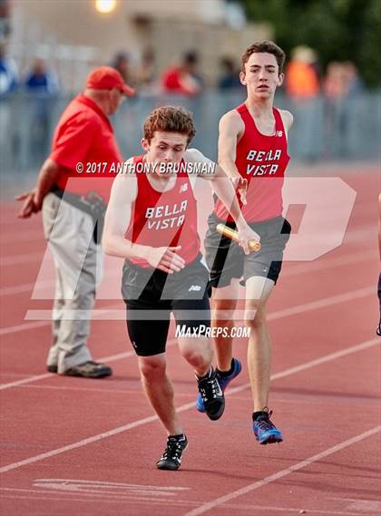 Thumbnail 3 in CVC Finals (Boys Hurdles, Relays, and Sprints) photogallery.