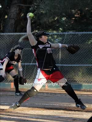 Thumbnail 2 in Monte Vista vs Berean Christ. (Queen Mountain Tourney) photogallery.