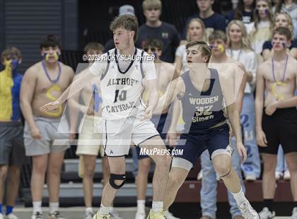 Thumbnail 3 in Althoff Catholic vs. Teutopolis (IHSA Class 2A Super-Sectionals) photogallery.