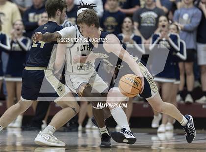 Thumbnail 3 in Althoff Catholic vs. Teutopolis (IHSA Class 2A Super-Sectionals) photogallery.