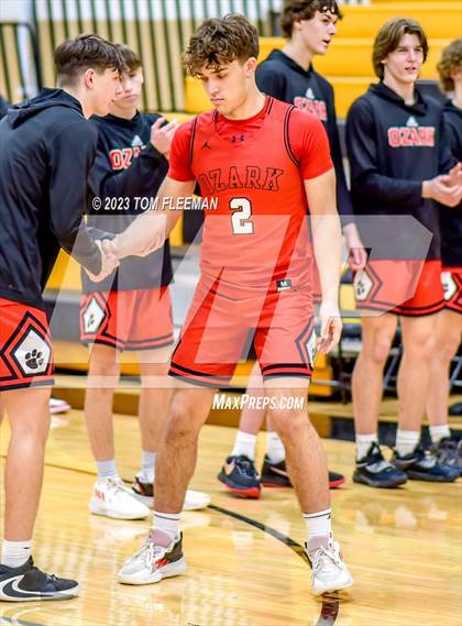 Thumbnail 1 in Ozark vs Blue Valley North (West Boy's Varsity Tournament) photogallery.