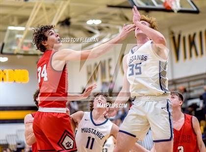 Thumbnail 3 in Ozark vs Blue Valley North (West Boy's Varsity Tournament) photogallery.