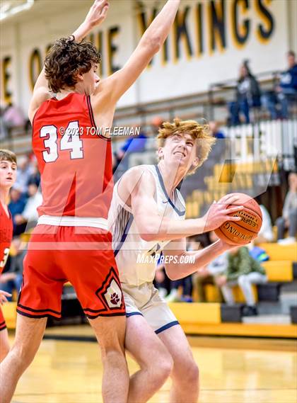 Thumbnail 3 in Ozark vs Blue Valley North (West Boy's Varsity Tournament) photogallery.