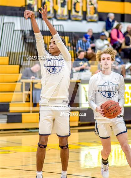 Thumbnail 3 in Ozark vs Blue Valley North (West Boy's Varsity Tournament) photogallery.