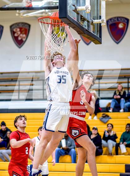 Thumbnail 2 in Ozark vs Blue Valley North (West Boy's Varsity Tournament) photogallery.