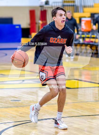 Thumbnail 3 in Ozark vs Blue Valley North (West Boy's Varsity Tournament) photogallery.