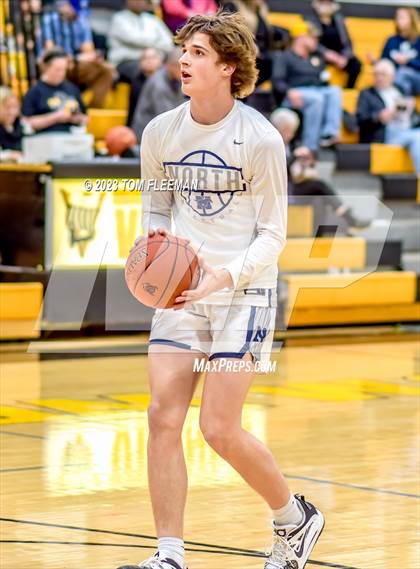Thumbnail 1 in Ozark vs Blue Valley North (West Boy's Varsity Tournament) photogallery.