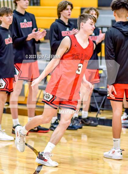 Thumbnail 2 in Ozark vs Blue Valley North (West Boy's Varsity Tournament) photogallery.