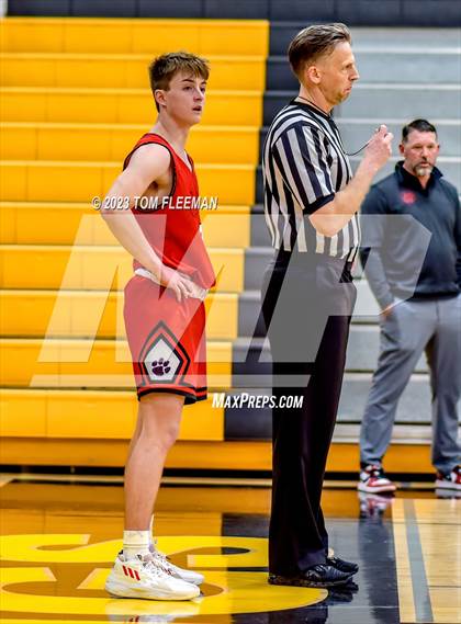 Thumbnail 2 in Ozark vs Blue Valley North (West Boy's Varsity Tournament) photogallery.