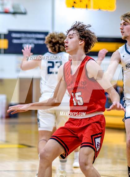Thumbnail 3 in Ozark vs Blue Valley North (West Boy's Varsity Tournament) photogallery.