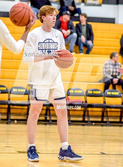 Thumbnail 3 in Ozark vs Blue Valley North (West Boy's Varsity Tournament) photogallery.