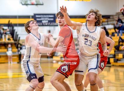 Thumbnail 2 in Ozark vs Blue Valley North (West Boy's Varsity Tournament) photogallery.