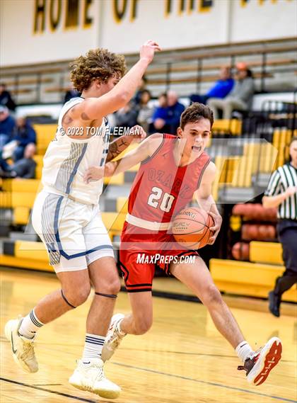 Thumbnail 1 in Ozark vs Blue Valley North (West Boy's Varsity Tournament) photogallery.