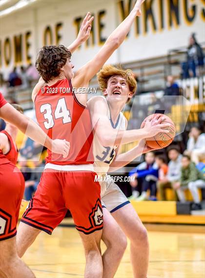 Thumbnail 2 in Ozark vs Blue Valley North (West Boy's Varsity Tournament) photogallery.