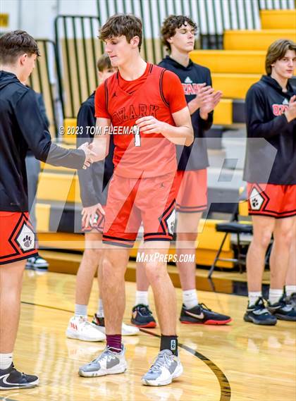 Thumbnail 3 in Ozark vs Blue Valley North (West Boy's Varsity Tournament) photogallery.