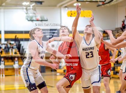 Thumbnail 3 in Ozark vs Blue Valley North (West Boy's Varsity Tournament) photogallery.