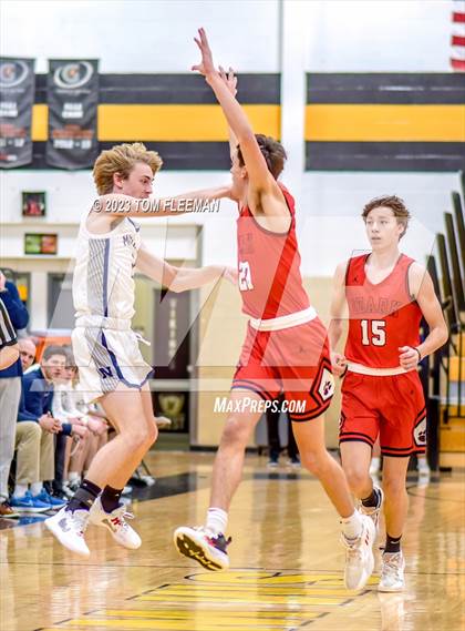 Thumbnail 2 in Ozark vs Blue Valley North (West Boy's Varsity Tournament) photogallery.