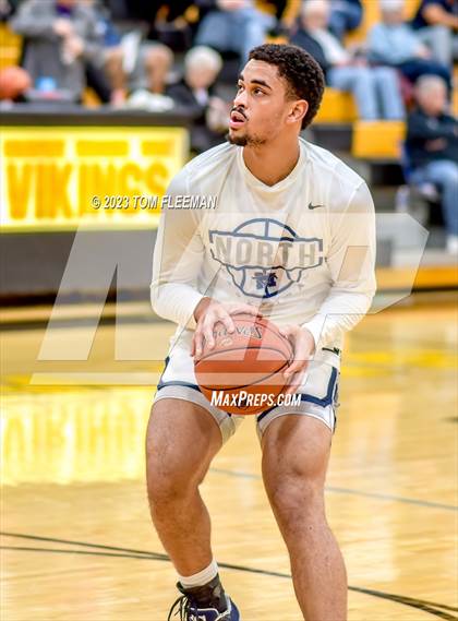 Thumbnail 3 in Ozark vs Blue Valley North (West Boy's Varsity Tournament) photogallery.