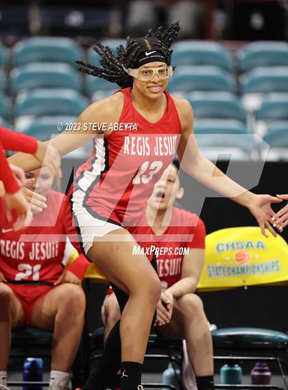 Thumbnail 2 in Regis Jesuit vs. Monarch (CHSAA 6A Great 8) photogallery.