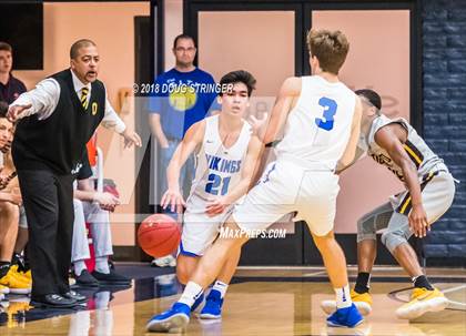 Thumbnail 2 in Bishop O'Dowd vs. Pleasant Grove (MLK Classic at St. Mary's College) photogallery.