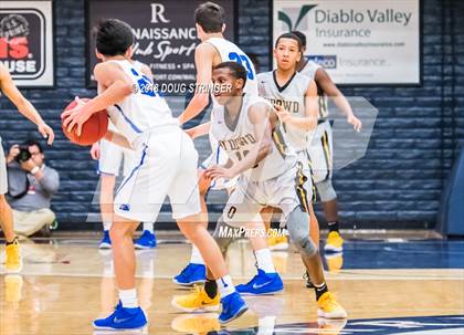 Thumbnail 1 in Bishop O'Dowd vs. Pleasant Grove (MLK Classic at St. Mary's College) photogallery.