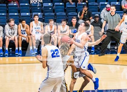 Thumbnail 1 in Bishop O'Dowd vs. Pleasant Grove (MLK Classic at St. Mary's College) photogallery.