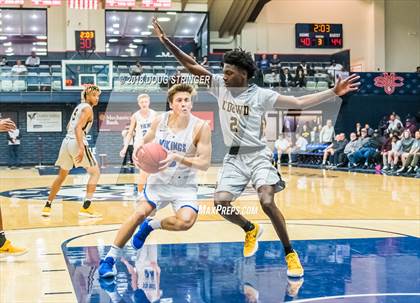 Thumbnail 2 in Bishop O'Dowd vs. Pleasant Grove (MLK Classic at St. Mary's College) photogallery.