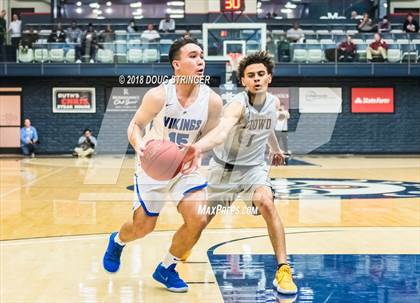 Thumbnail 3 in Bishop O'Dowd vs. Pleasant Grove (MLK Classic at St. Mary's College) photogallery.