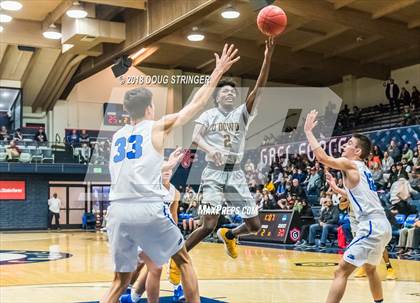 Thumbnail 1 in Bishop O'Dowd vs. Pleasant Grove (MLK Classic at St. Mary's College) photogallery.