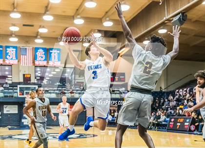 Thumbnail 1 in Bishop O'Dowd vs. Pleasant Grove (MLK Classic at St. Mary's College) photogallery.